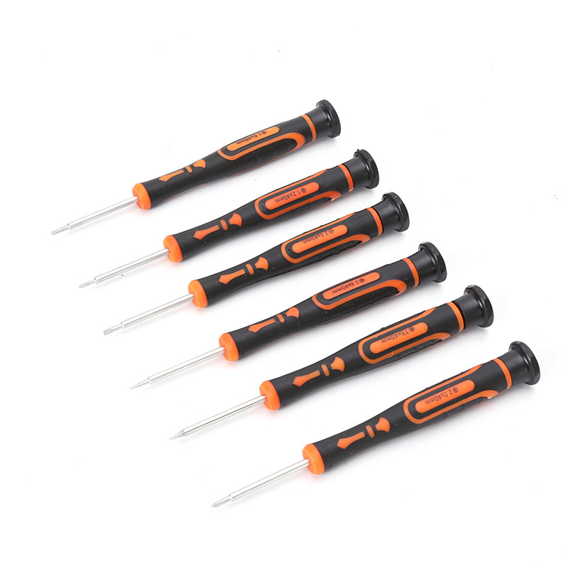 6-in-1 Precision Screwdriver Set Mobile Phone Repair and Disassembly Tools High-Grade Flexible Glue Telecom Batch Factory Direct Sales