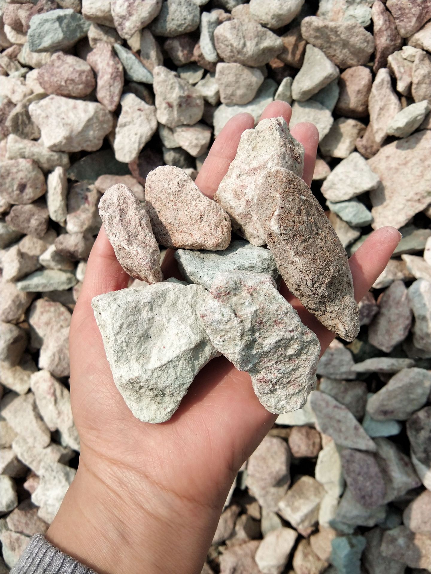 厂家现货 天然沸石 各种规格人工潜流湿地河道治理用沸石颗粒