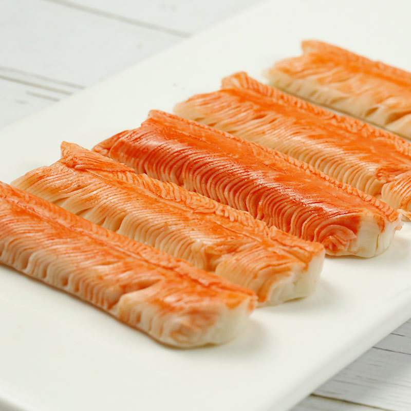 安井上海总代v形仿蟹肉蟹棒寿司蟹柳真空包装240g*20锁鲜 可出口