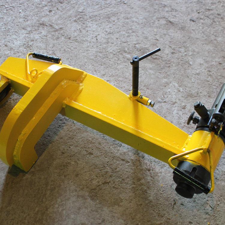 yzg-750液压直轨器 手动液压调直工具 调节弯曲钢轨液压调直器