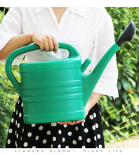 塑料洒水壶大容量长嘴加厚淋花喷壶种菜吹塑浇水壶花洒园林工具