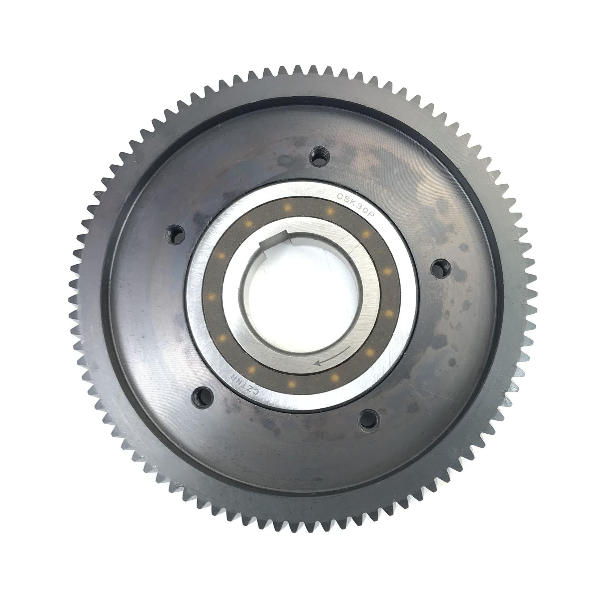 同盛中置电机tsdz2 大齿轮总成单向减速轮(斜齿)