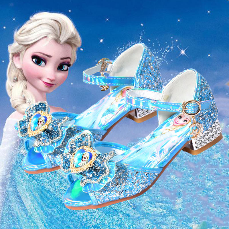 艾莎公主水晶凉鞋-新款价格,厂家,货源-阿里巴巴