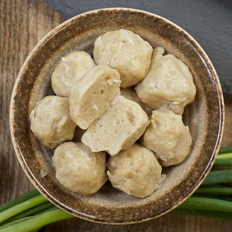 老德头汕尾马鲛肉丸鲅鱼丸子潮汕生鲜鱼丸速冻火锅食材现货批发