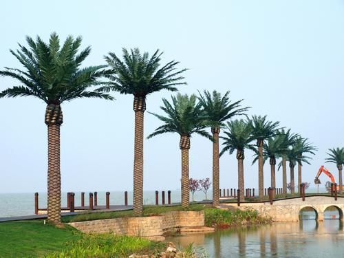 定制仿真海藻树 恐龙公园装饰假树室外景观仿真大树 中东海藻树