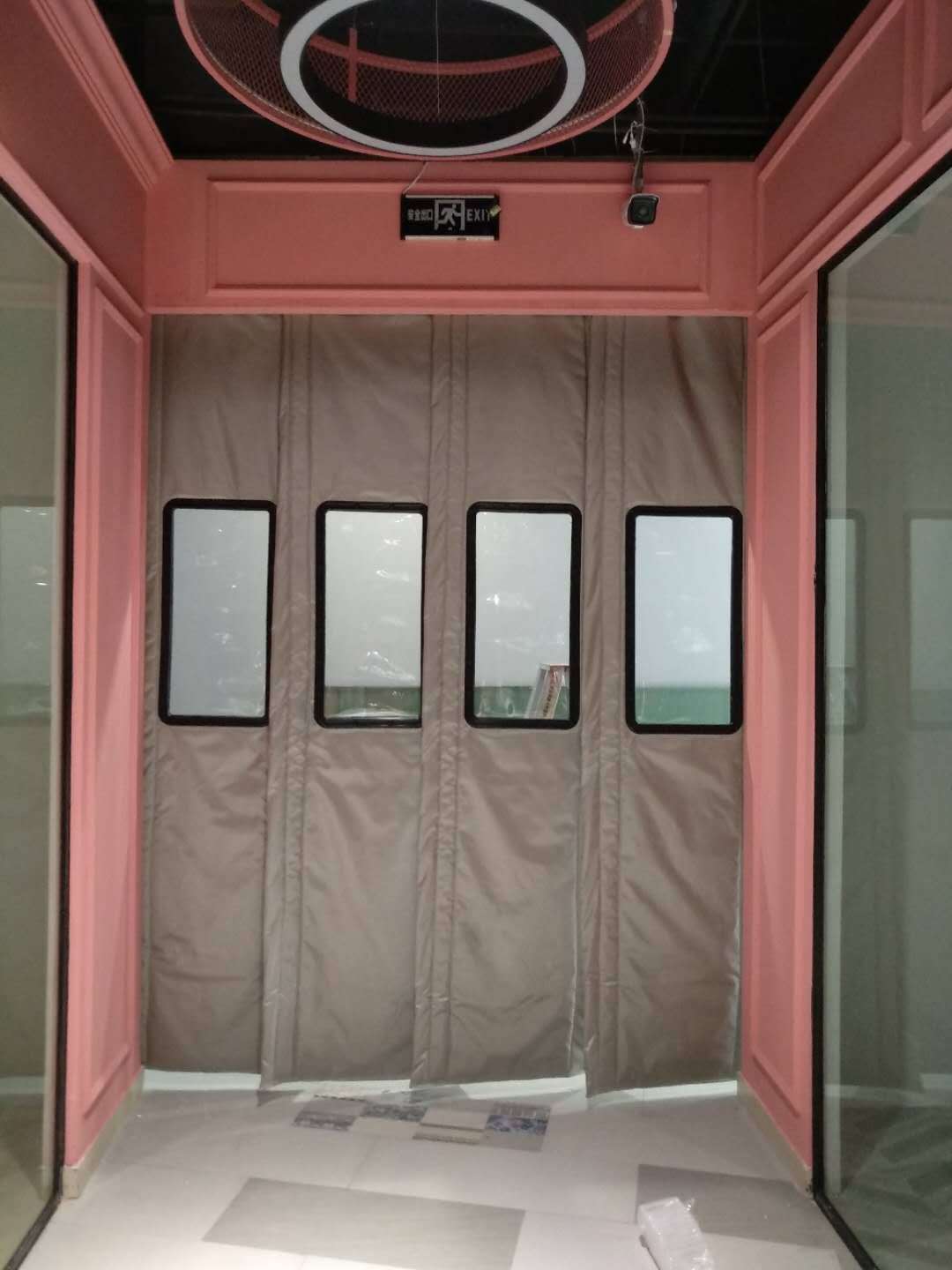 冬季保暖防风保温店铺商防寒挡风棉门帘冷库棉门帘牛津布棉门帘