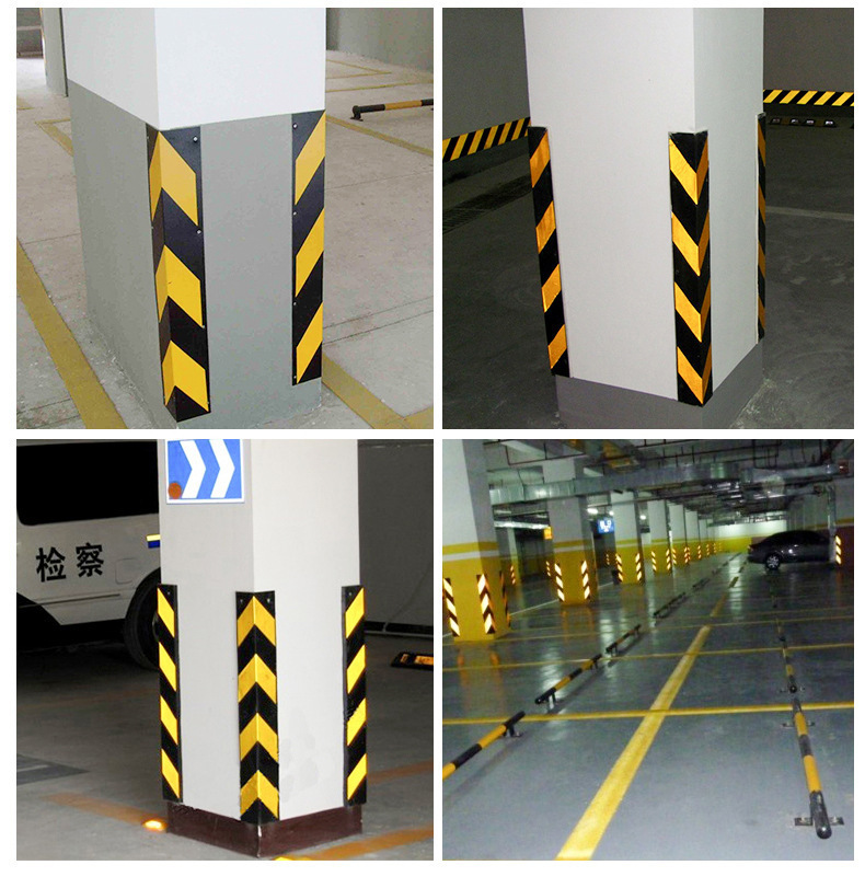厂家直销pu警示条黄黑相间防撞条pu海绵条槽型发泡聚氨酯防撞棉