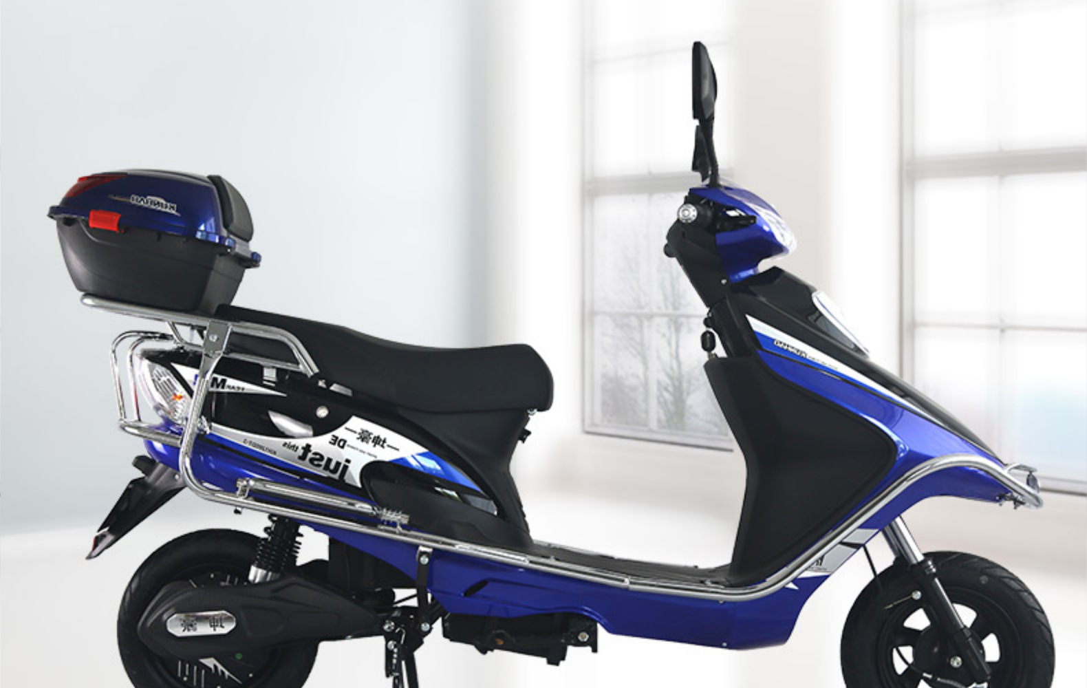 坤豪电动车中沙大公主双人新能源48v60v72v男女款外卖车大容量