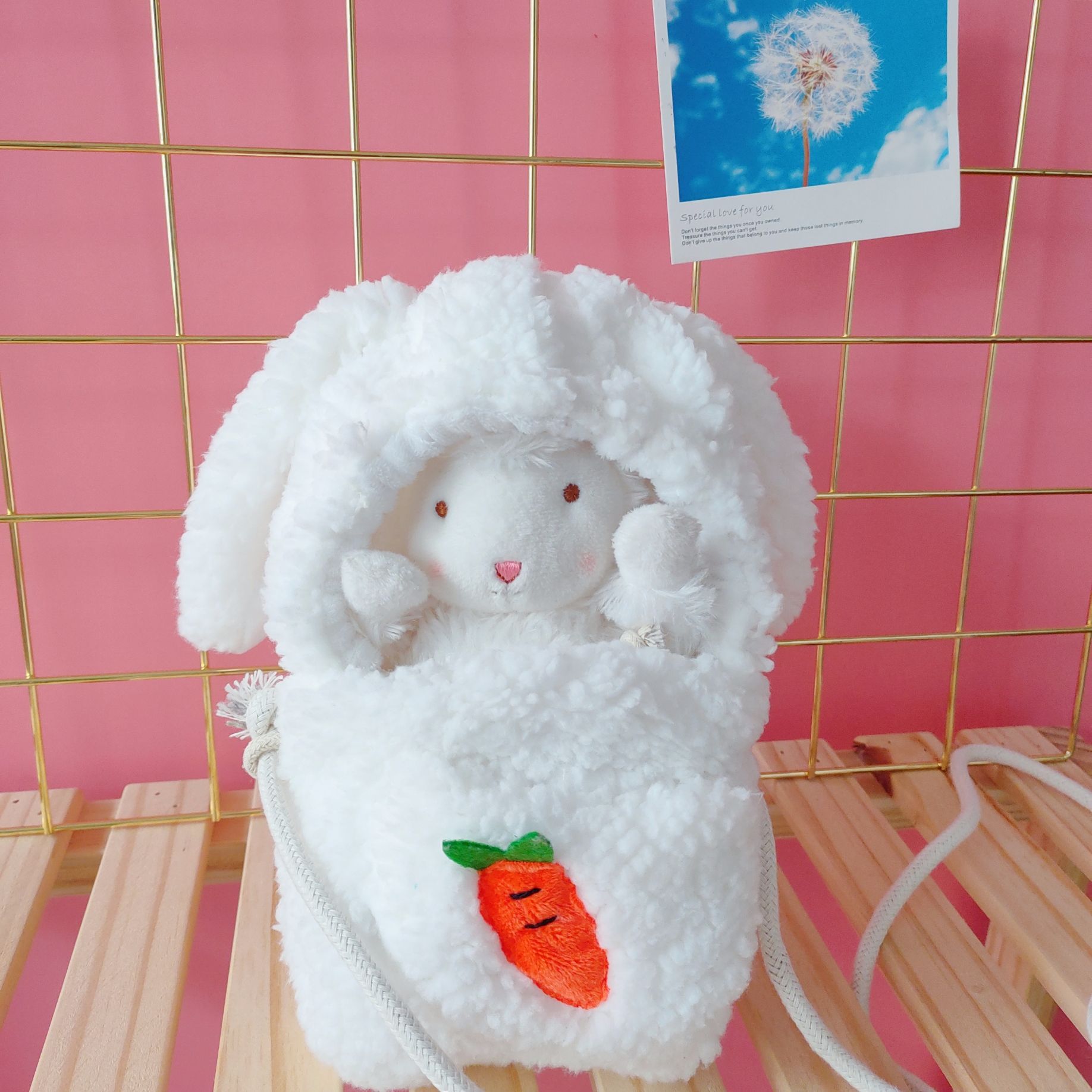 抖音小羊学院风小羊玩偶衣服棉花娃娃帽子向日葵连衣裙套装代发8