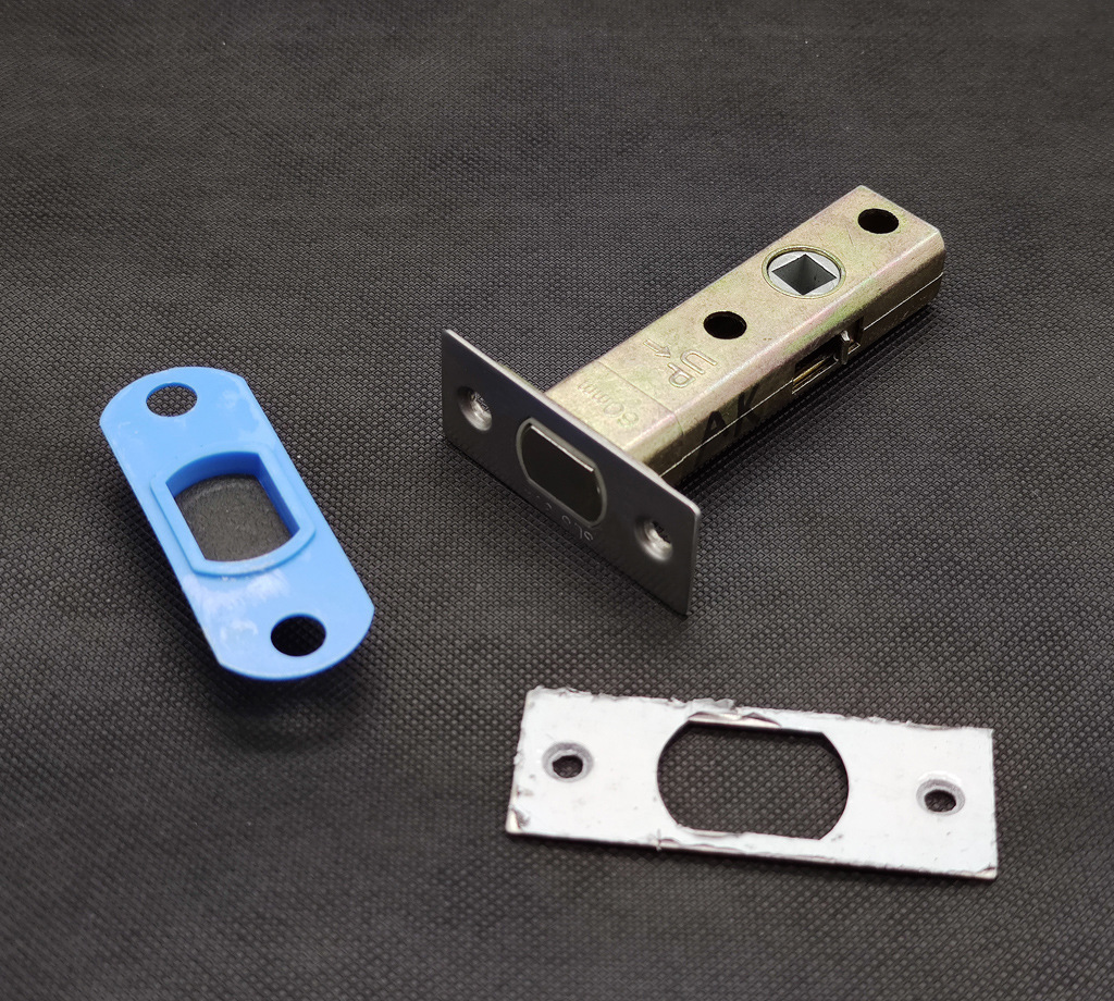 50锌合金防插锁舌 超长衬板 锌合金单舌锁体 门厂配套锁舌
