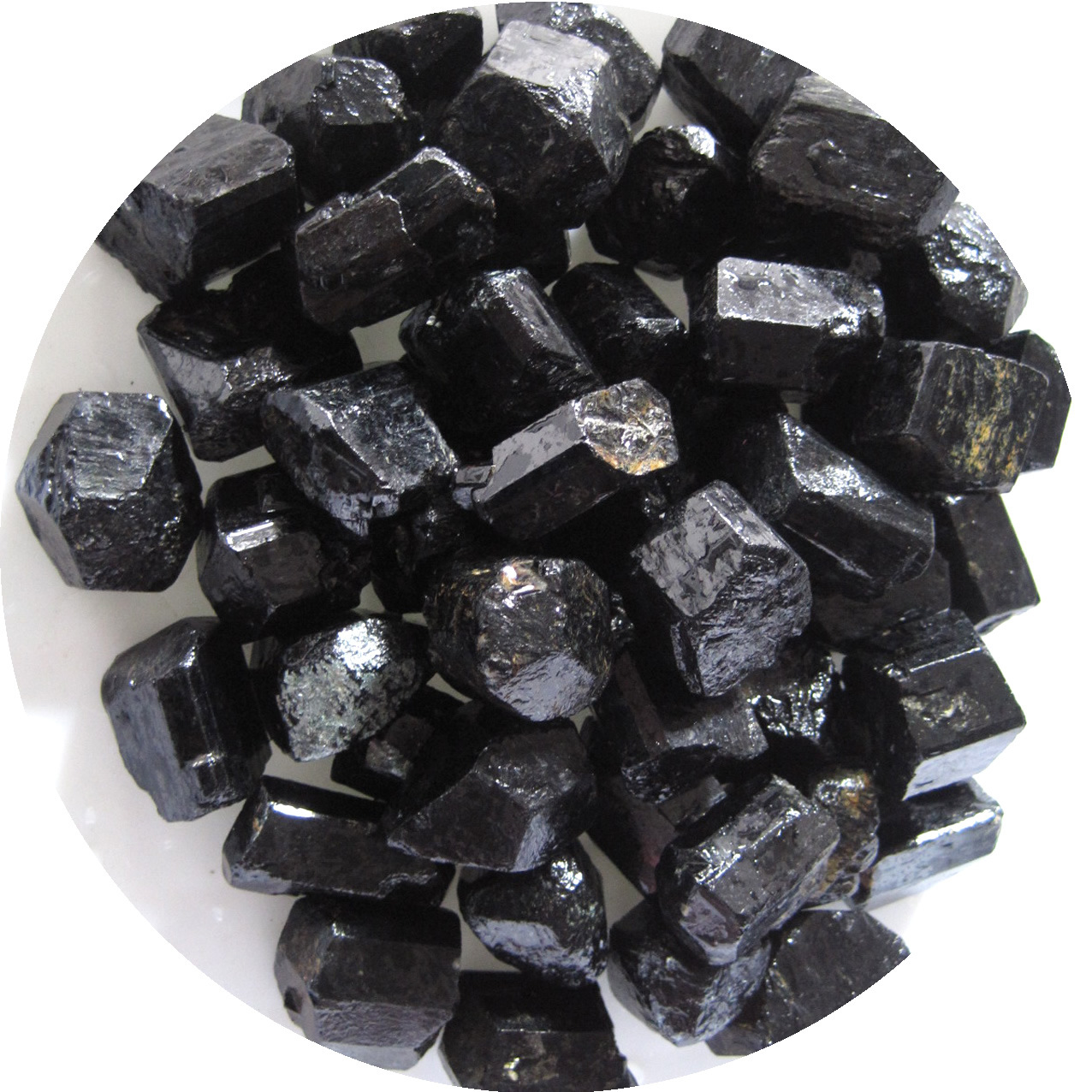 电气石电气石原矿单晶体电气石电气石矿标电气石标本