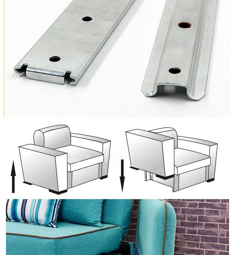 13cm薄沙发插扣 沙发连接件直插扣销沙发固定插扣家具五金配件