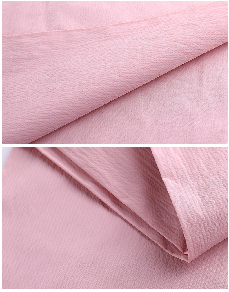 厂家现供应75d记忆泡泡绉 现货供应 可染色服装面料