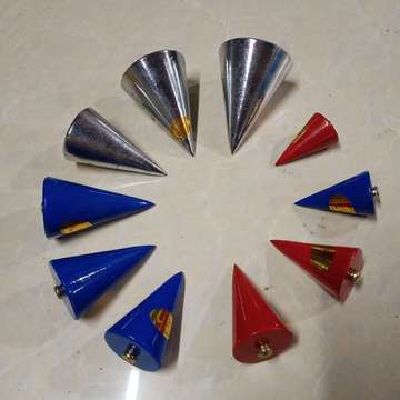 实心吊线锤建筑工具线锤吊线坠建筑测量工具喷漆吊线坨