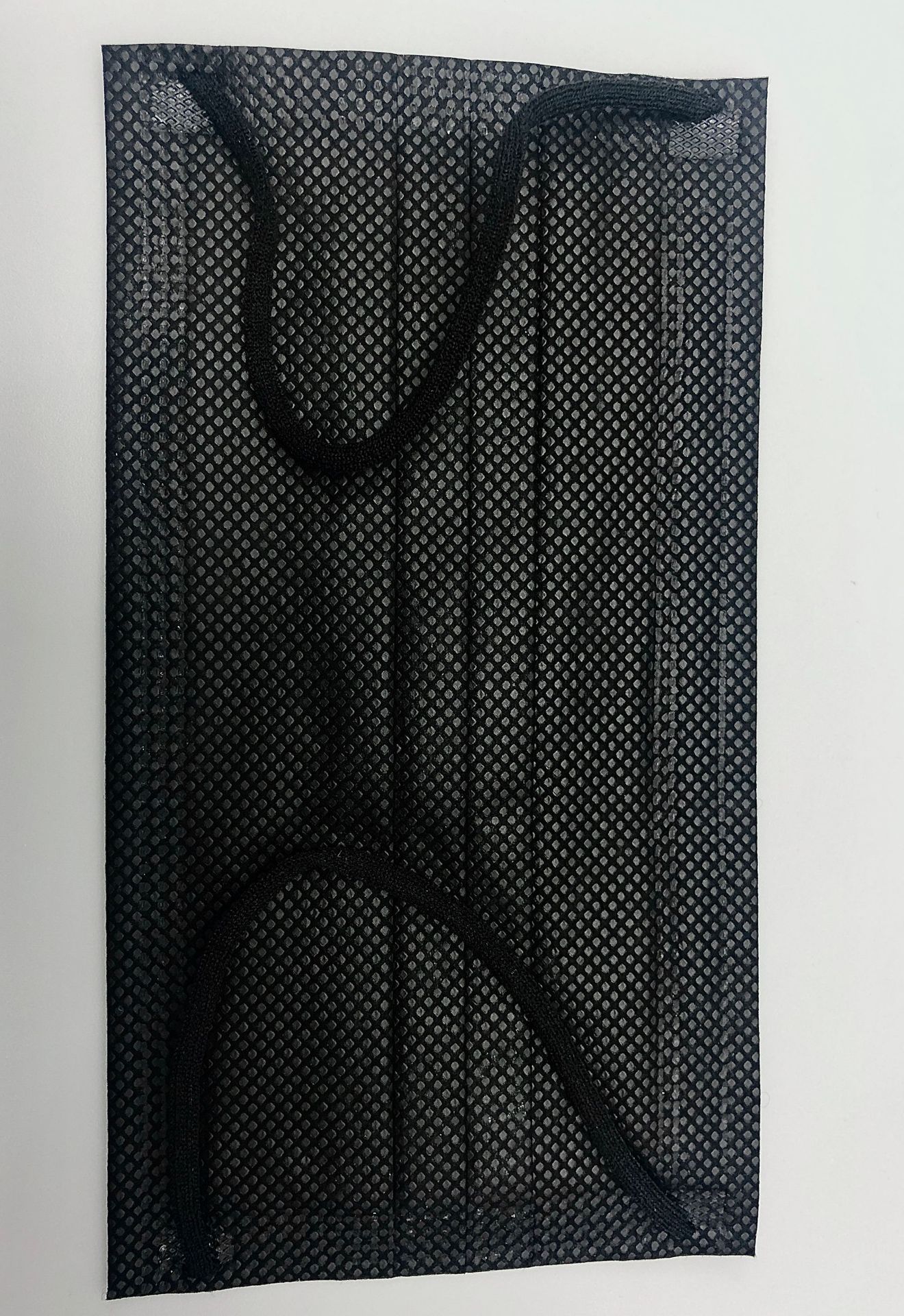 一次性防护黑色熔喷布口罩厂家批发防尘防雾霾现货