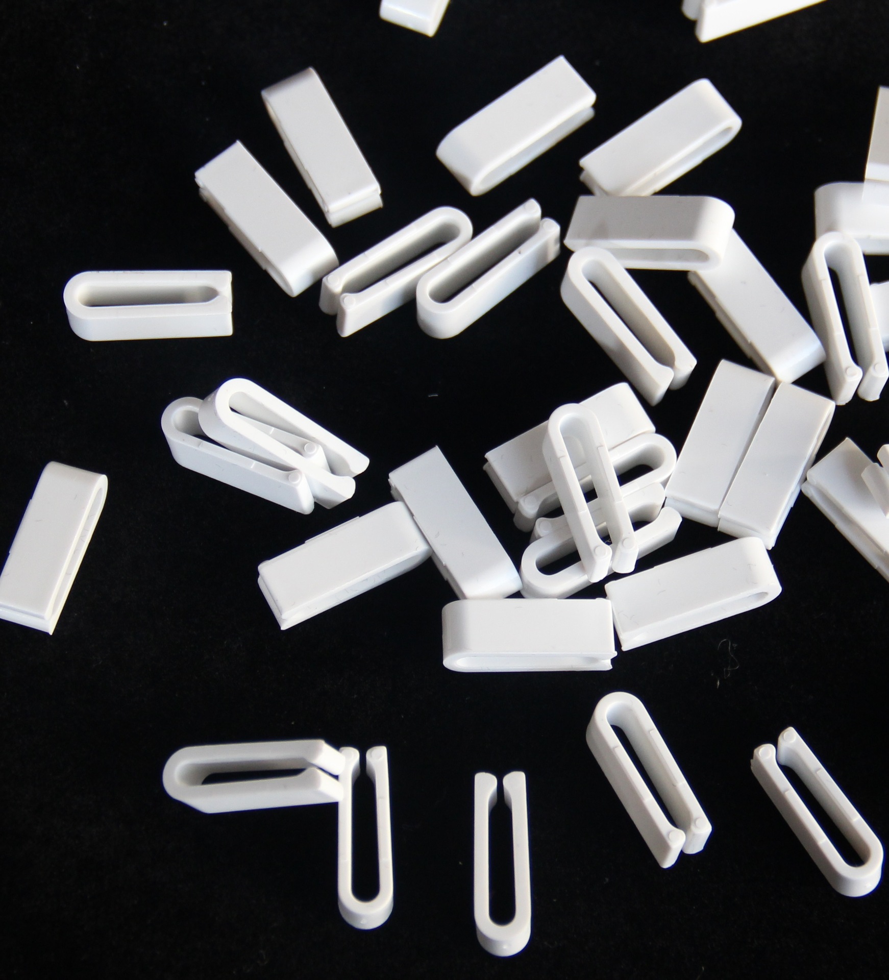 op/po/vivo数据线排线卡  黑色白色线夹 线材卡扣 线夹 pou型卡子