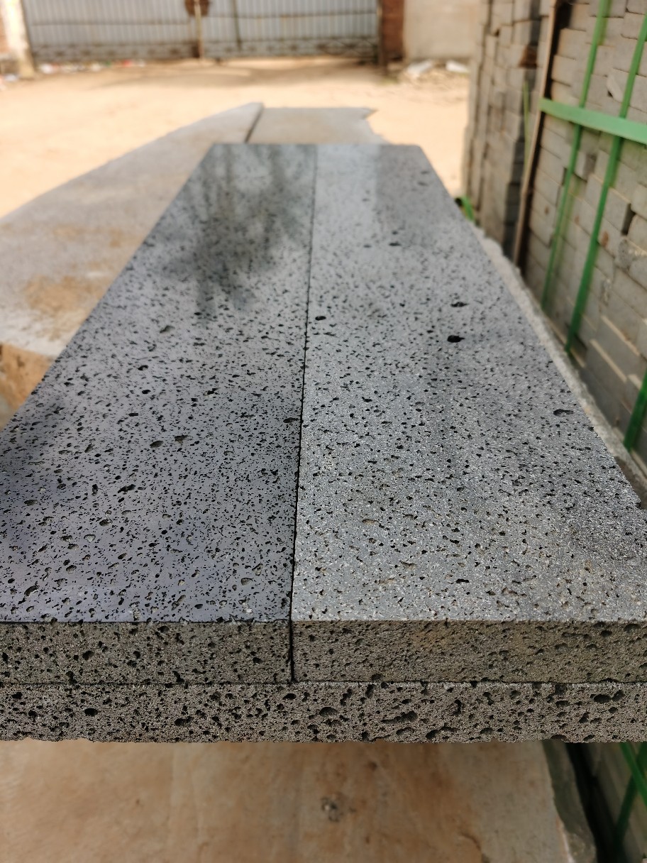 厂家直销:火山岩黑洞石 火山石 各种异形成品