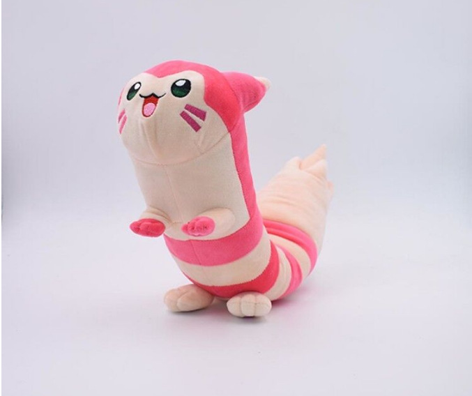 宠物宝贝 有骨架异色大尾立毛绒公仔 尾立进货版 玩具娃娃玩偶