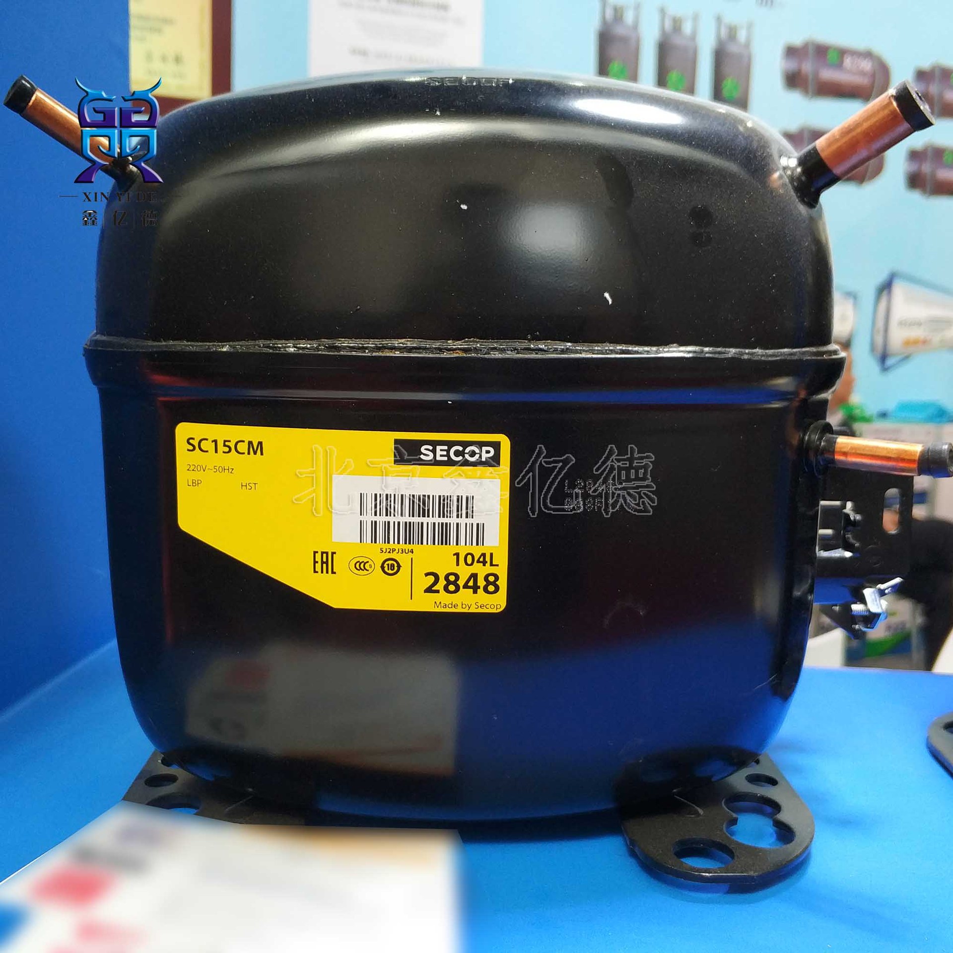 secop思科普sc15cl,r404冰箱冷柜食品冷冻冷藏保鲜压缩机