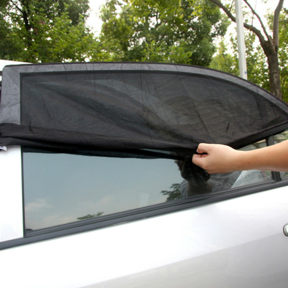 car sun shade side window汽车遮阳帘遮阳网纱隔热太阳挡车窗罩