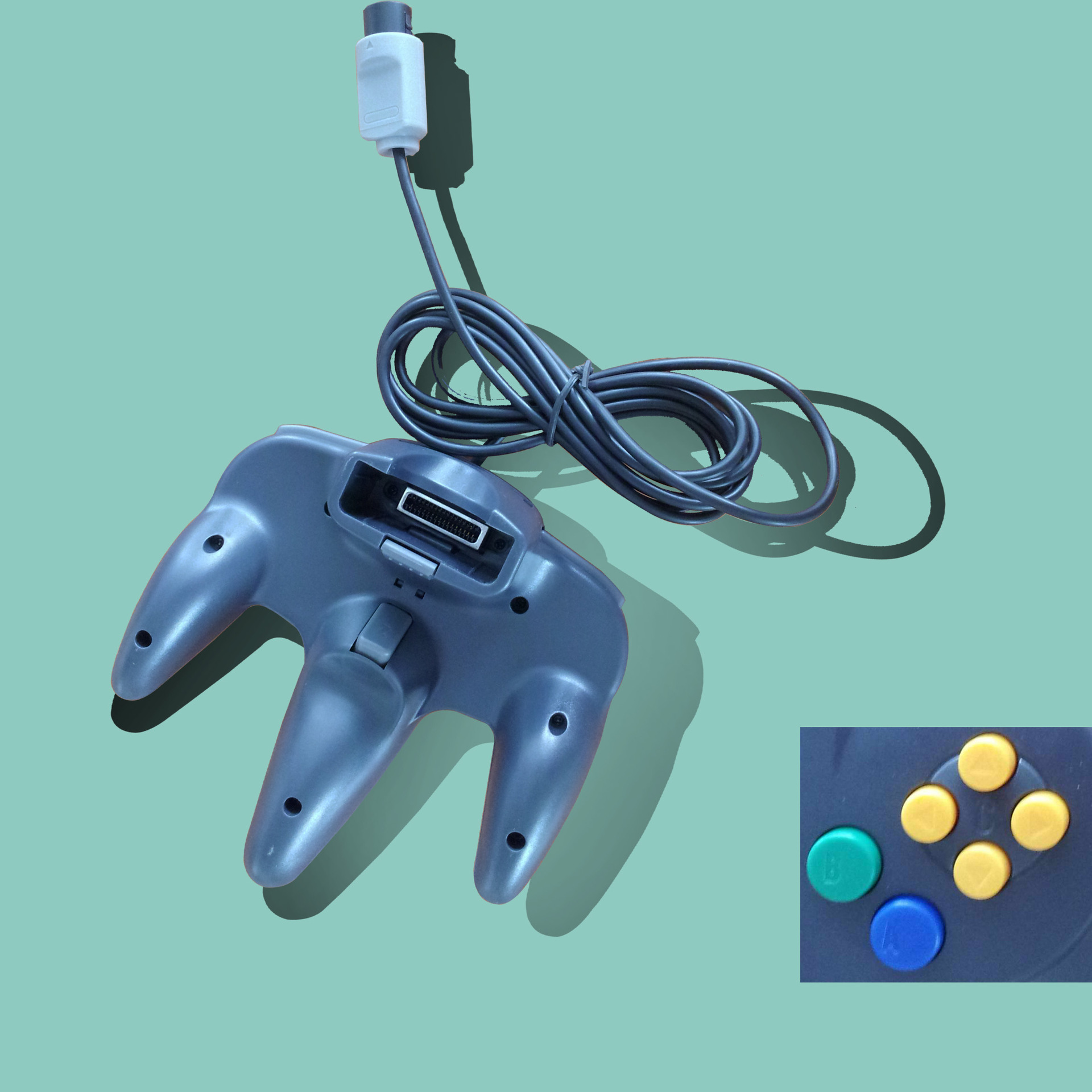 工厂直销n64有线游戏手柄