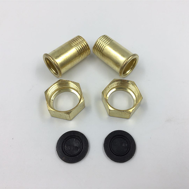 铜铁不锈钢水表接头 4分6分1寸内外丝活接水表接头异径水泵活接头