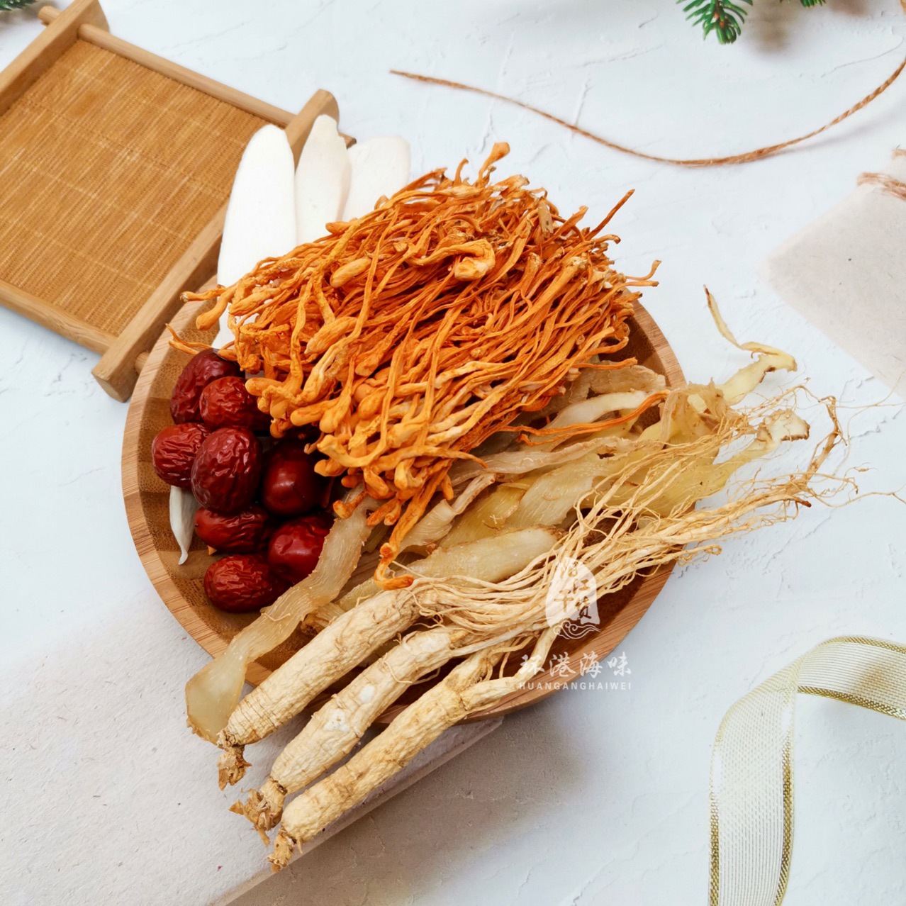 广东煲汤料汤料包人参虫草花汤包滋补养生汤包煲汤料食材煲汤料包