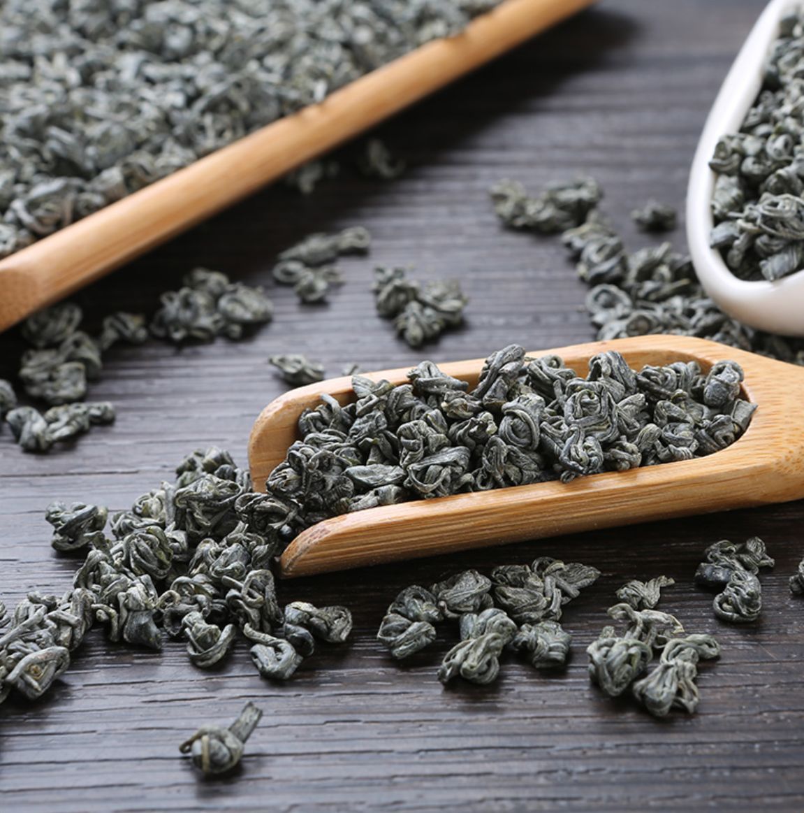 前岗 上坞山辉白 云雾绿茶 珠茶 越乡嵊州特产盘