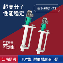 江南40JUY-20-25防酸化工泵现货 浓酸卸酸泵 塑料液下长轴化泵