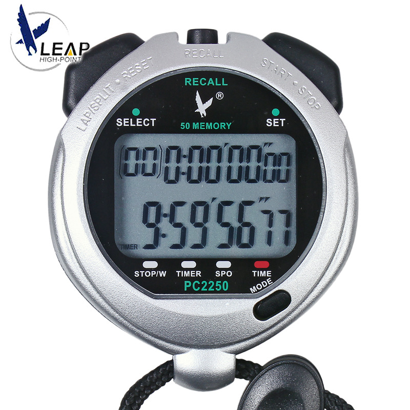天福秒表训练专业健身pc2250田径运动裁判计时器pc2230学生电子表