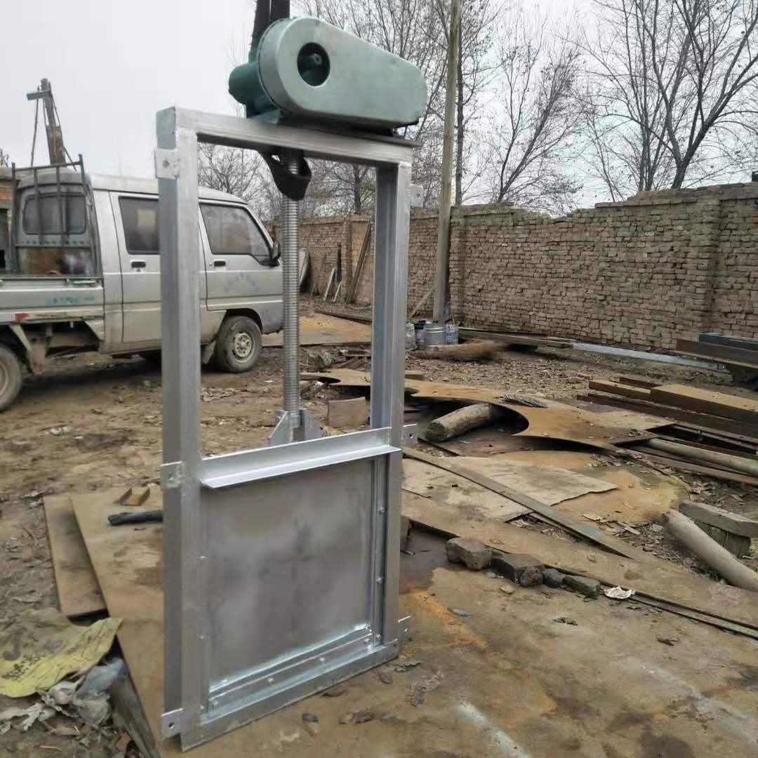 钢制闸门插板闸门机闸一体闸门手动电动式闸门铸铁闸门