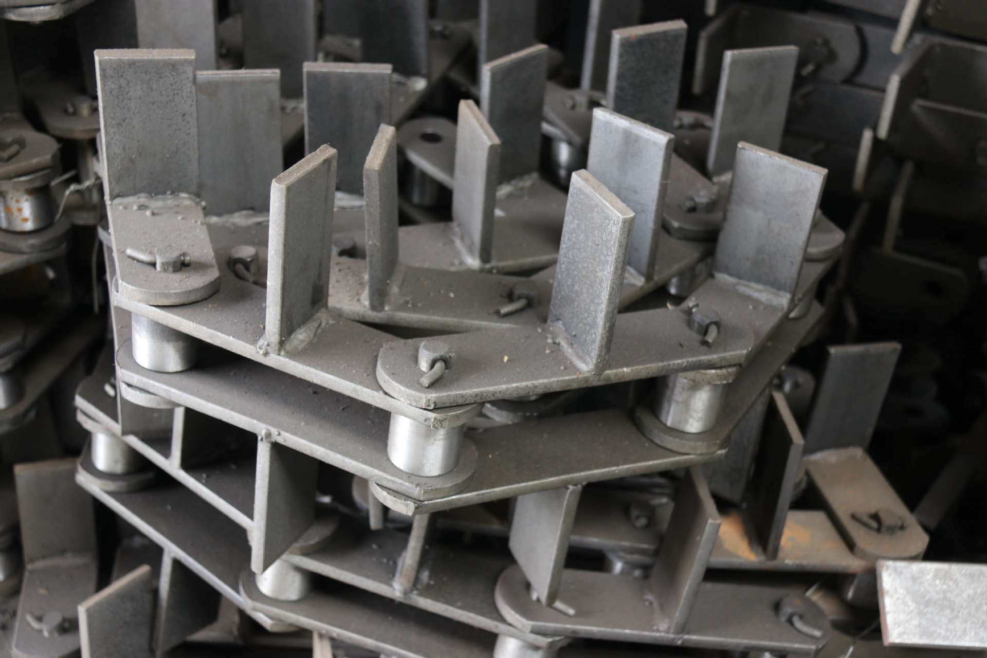 厂家直卖定制刮板输送机配件 fu270链式输送机耐磨板链链条