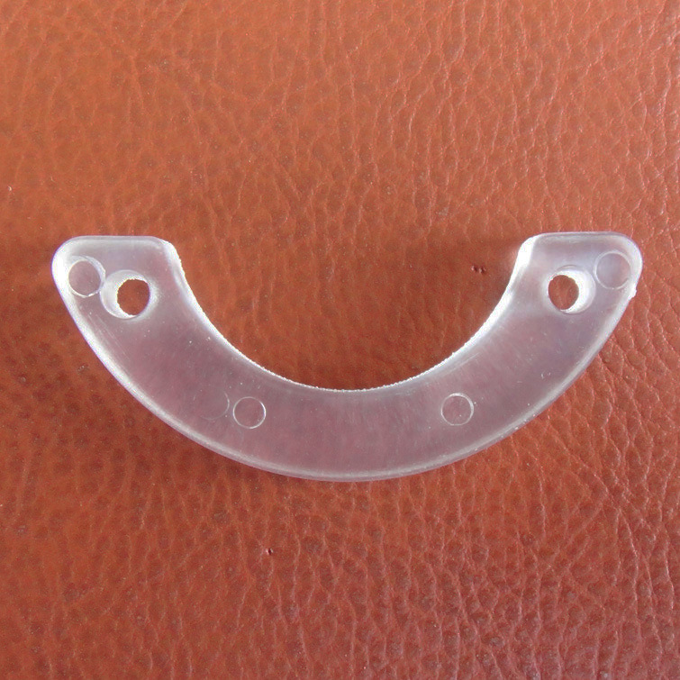 厂家直销抽屉防滑塑胶挡片抽屉止滑垫片抽屉扣卡半圆月牙挡片