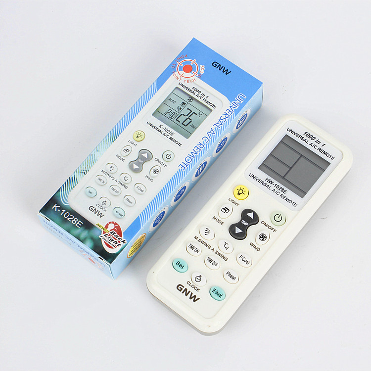 Factory Long-Term Supply English Version 100-in-One Air Conditioner Remote Control Good Quality All-in-One Remote Control