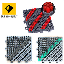 酒店室外门口除尘防滑地垫 厂家直销三合一拼接组合塑料地垫