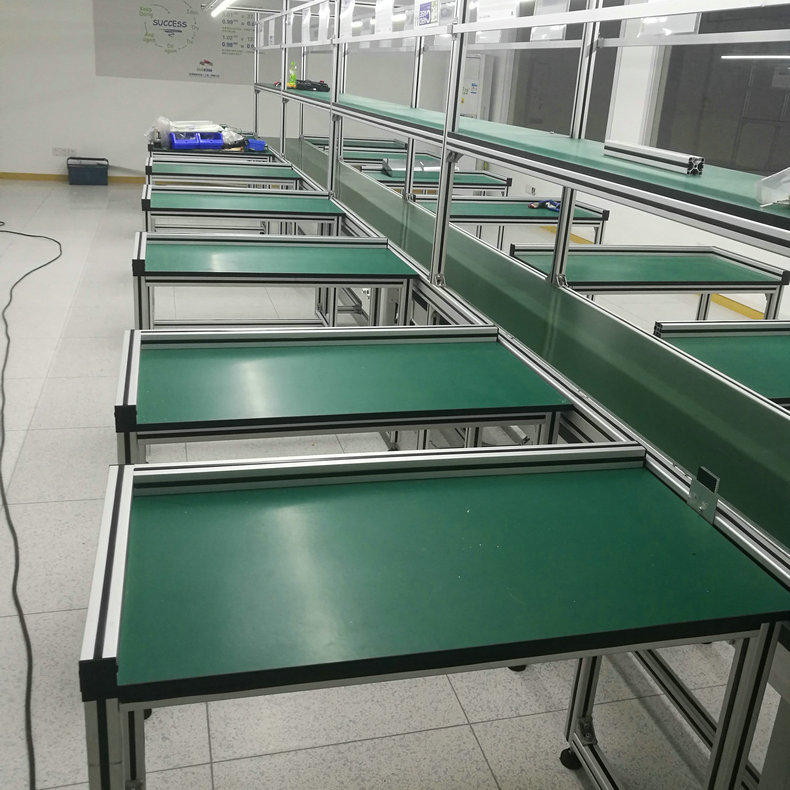 工作台流水线电子装配线 传送带流水线 电子厂防静电生产流水线