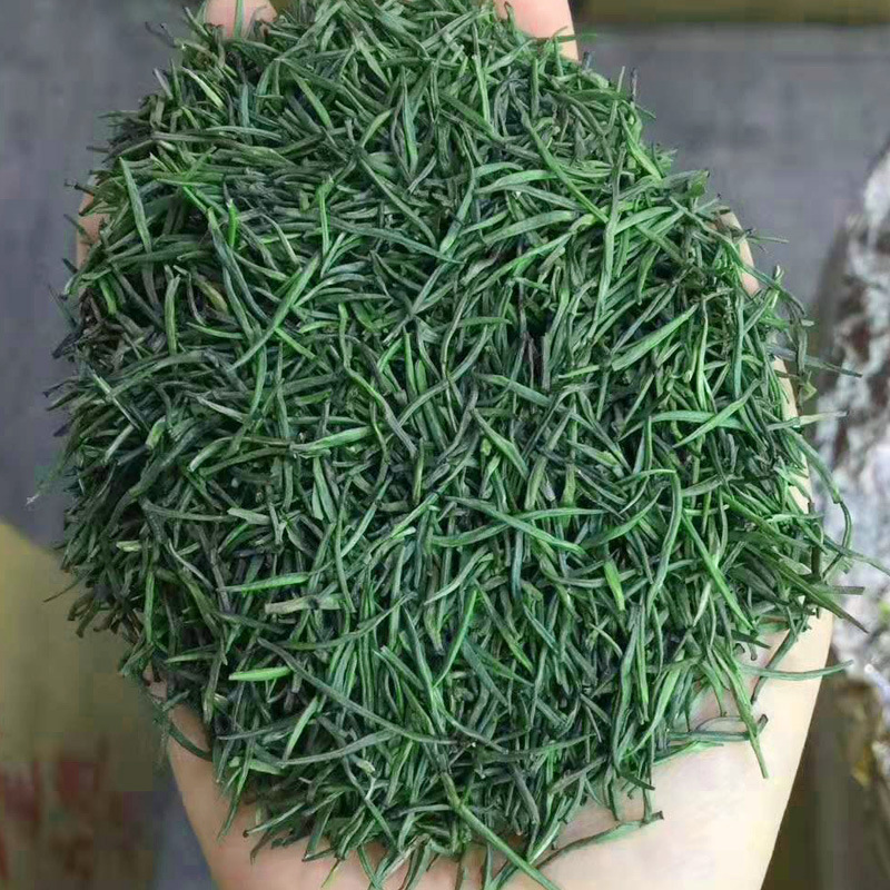 贵州青针茶小芯子绿茶湄潭翠芽雀舌独芽批发高山云雾茶叶遵义特产