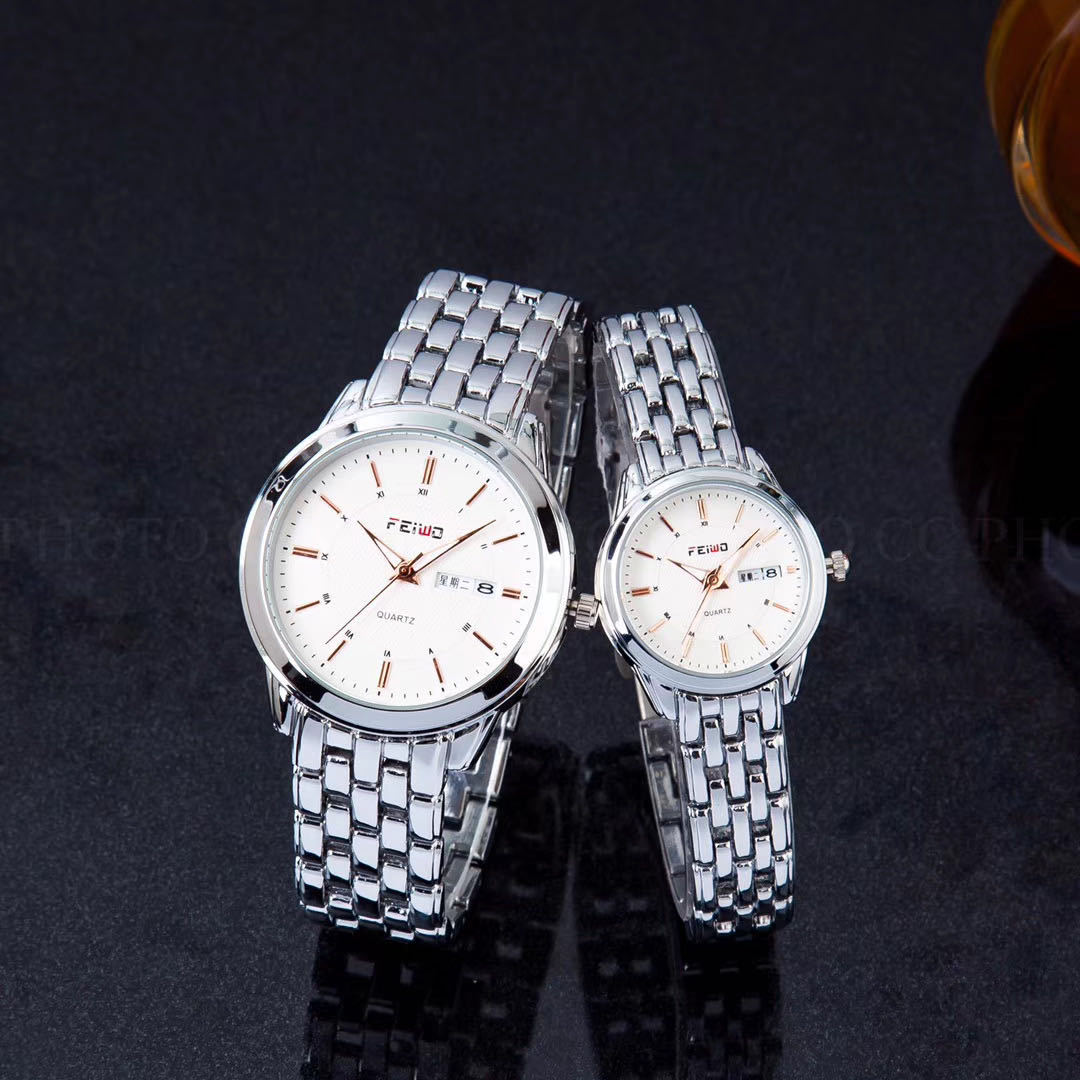 飞沃 潮牌手表 男士手表 石英表 情侣表 礼品促销表 时尚男女手表