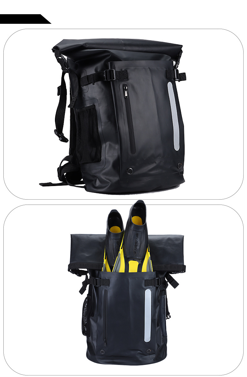脚蹼包户外双肩潜水背包水肺潜水包装备包浮潜漂流沙滩游泳防水袋