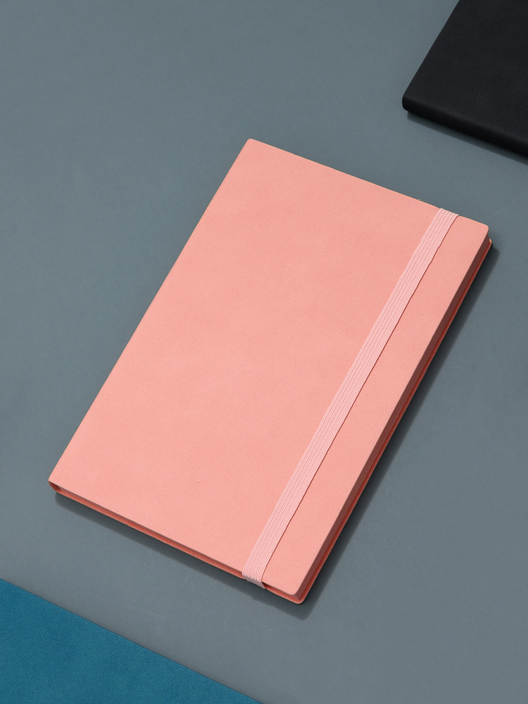 探伟复古笔记本子商务软皮本工作会议记录本a5超厚皮质大学生学习