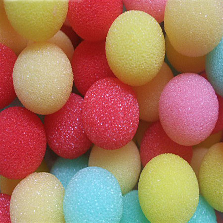 白色毛绒玩具填充替换海绵球 沙滩球拍拍球过滤棉芯现货低价处理