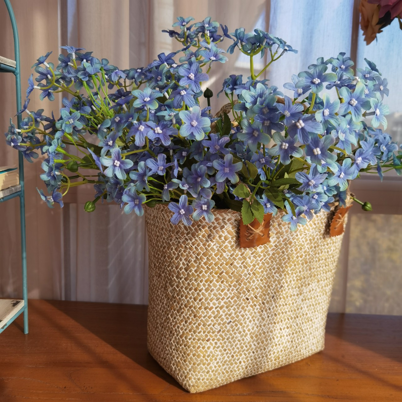 夜来香夜香花月见草 北欧田园家居样板间装饰婚庆拍照仿真花假花