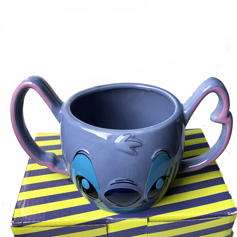 Cartoon 3d Cartoon Porcelain Mug Water Cup Coffee Cup Gift for Friends Logo Can Be Added