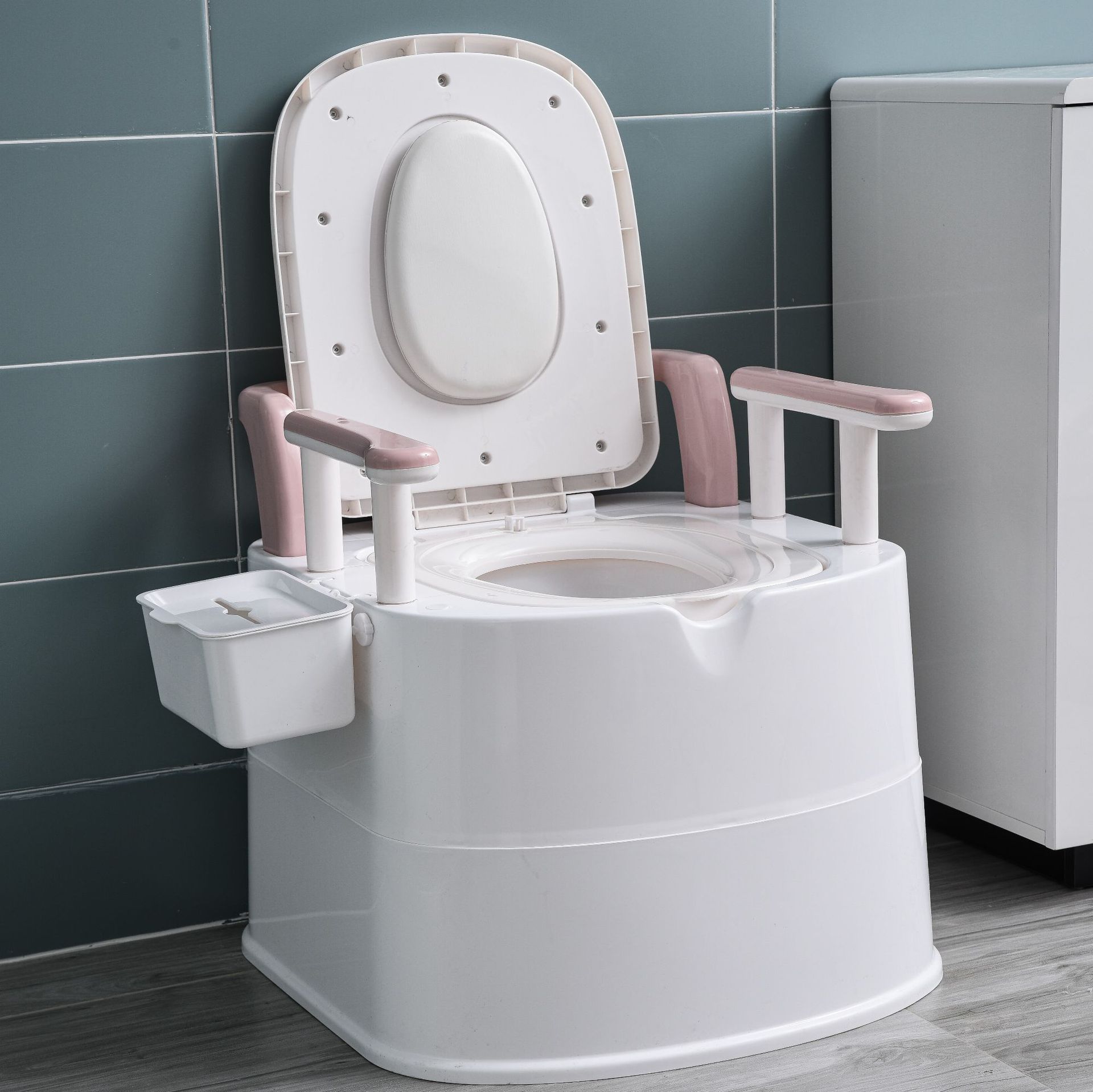 移动马桶孕妇坐便器老人蹲便器改坐便病人便捷尿桶大便椅厂家批发