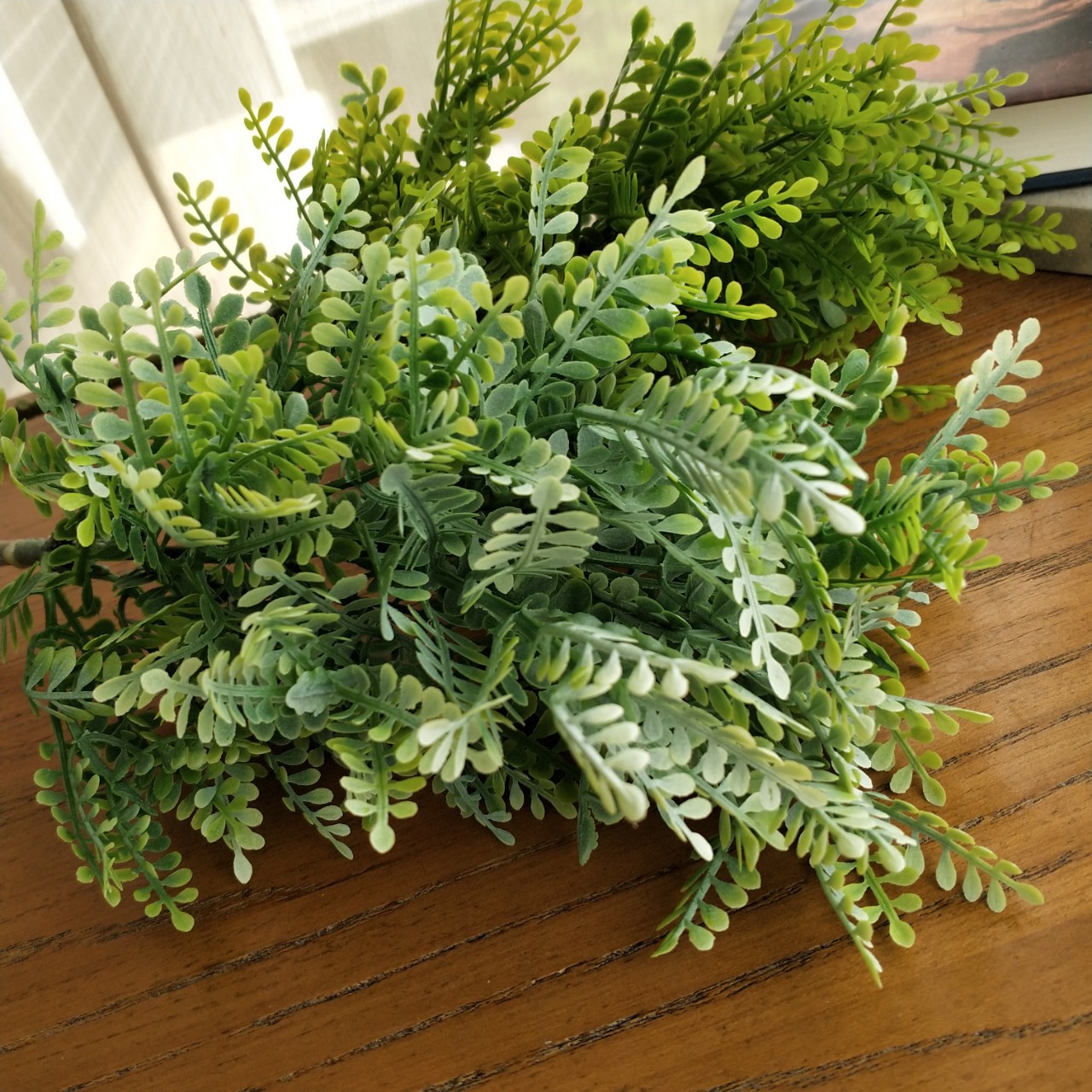 北欧仿真16头贝壳草厥叶 家居样板间会所插花装饰 婚庆拍照道具