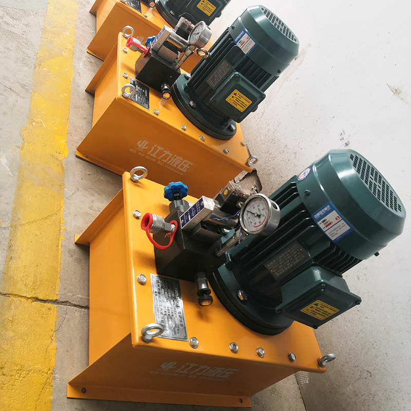 直流式超高压电动液压泵dbs成套液压系统小型双回路柱塞泵液压泵