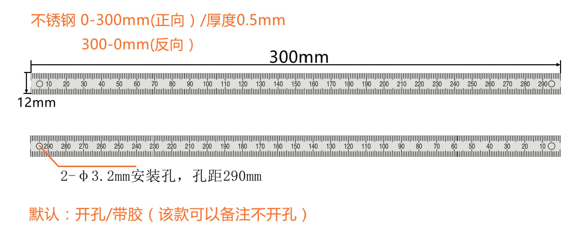 替换米思米刻度尺misumi不锈钢blr mepc mepctt铝标尺meplsh mepl