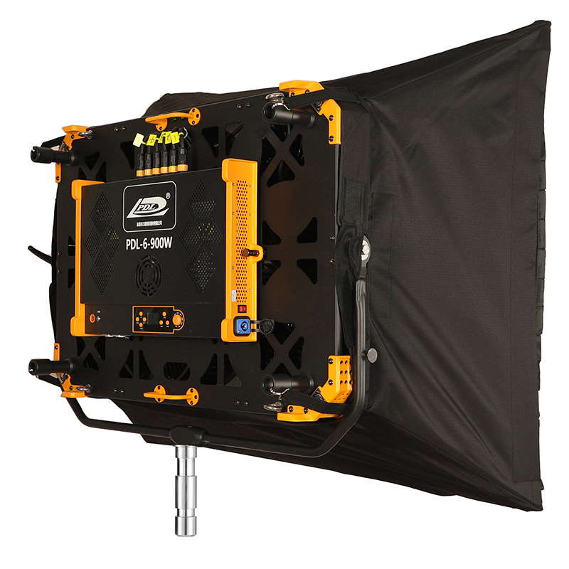 pdl六头太空灯pdl-6-900wled双色温摄影灯影棚影视补光灯电影灯光