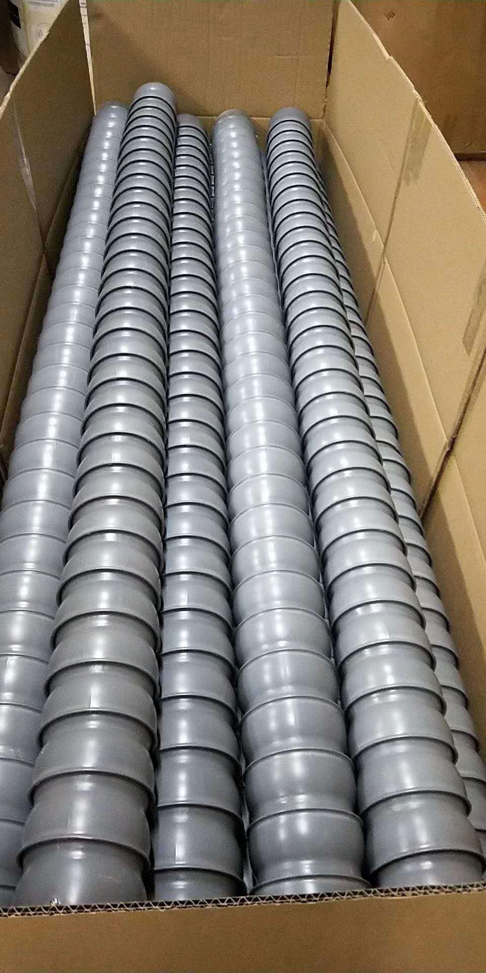 厂家直销160mm口径万向定位竹节管 工业除尘排气管焊接烟尘通风管