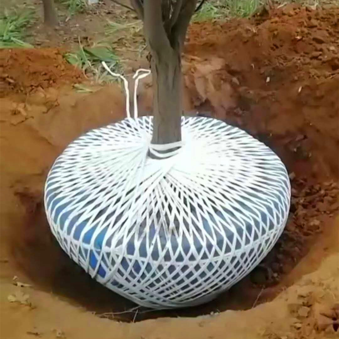 青海供土球包装无纺布绳 拉力大米数长土球专用包装布条量大从优-阿里